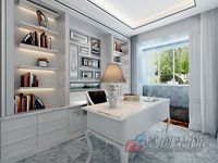 合肥裝修公司卓創(chuàng)裝飾書房裝修色彩搭配技巧