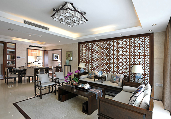 合肥卓創(chuàng)裝修公司支招小戶型如何裝新中式風格