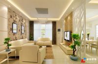 合肥裝飾公司客餐廳相連設(shè)計(jì)案例效果圖