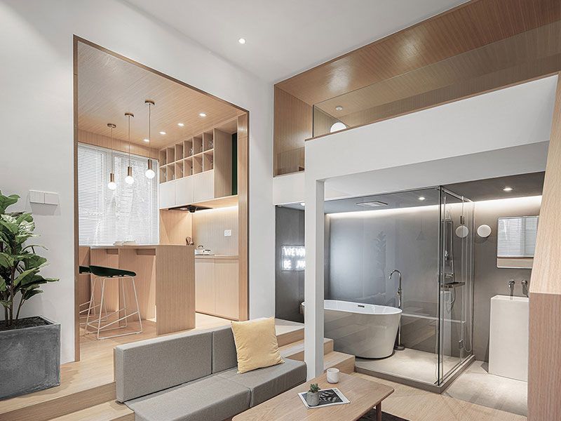 合肥小戶型房屋怎么裝修才會顯得不那么擁擠狹??？