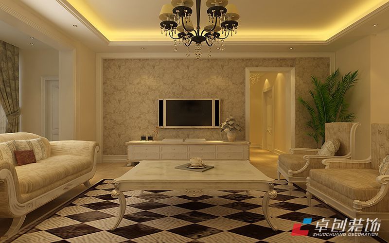 藍(lán)鼎星河府裝修效果圖