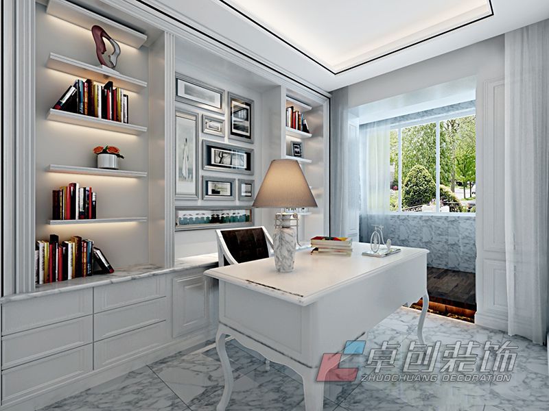 書房裝修效果圖
