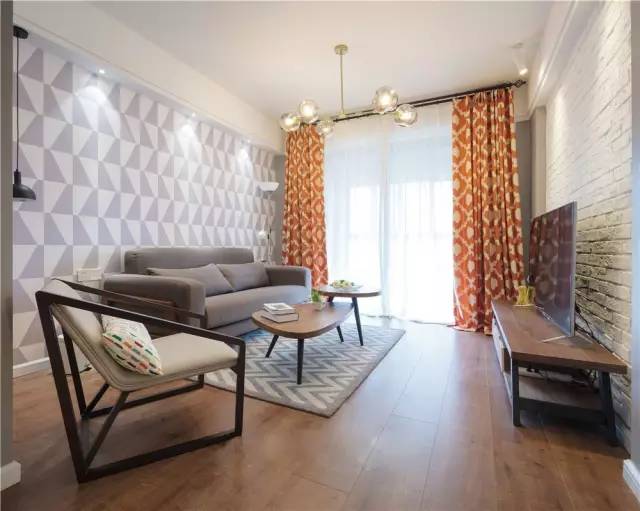 【合肥卓創(chuàng)裝飾公司】88平小戶型北歐風(fēng)格新房裝修 裝扮完美新居