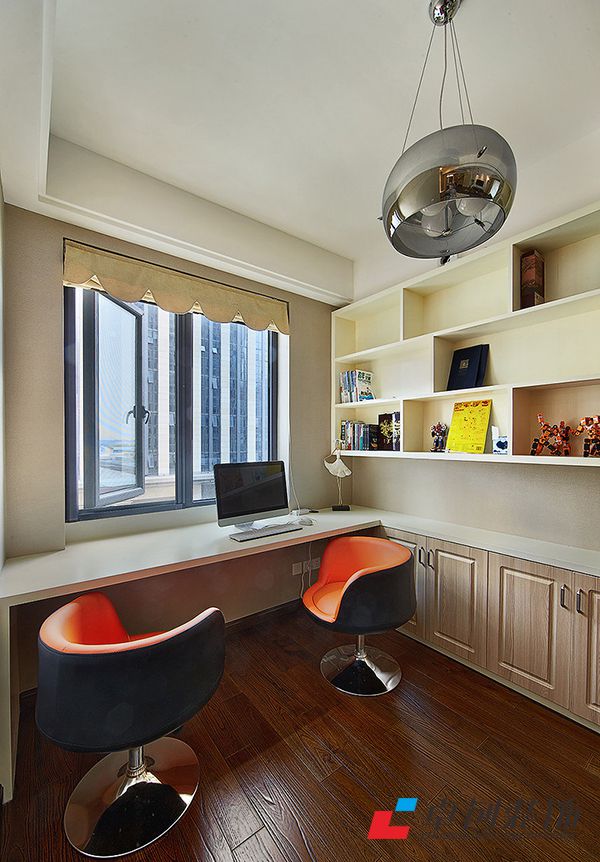 書房裝修設(shè)計效果圖