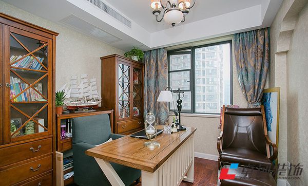 書房裝修設(shè)計效果圖