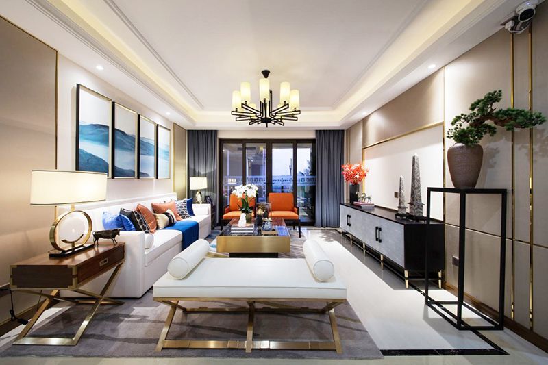 新中式風(fēng)格效果圖-新房裝修流程-合肥卓創(chuàng)裝飾公司