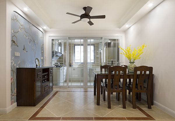 禹州翡翠湖郡119.45平田園混搭風(fēng)格婚房裝修設(shè)計案例