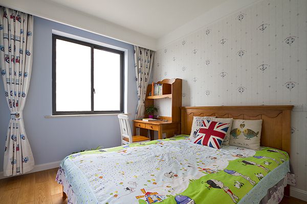 禹州翡翠湖郡119.45平田園混搭風(fēng)格婚房裝修設(shè)計案例