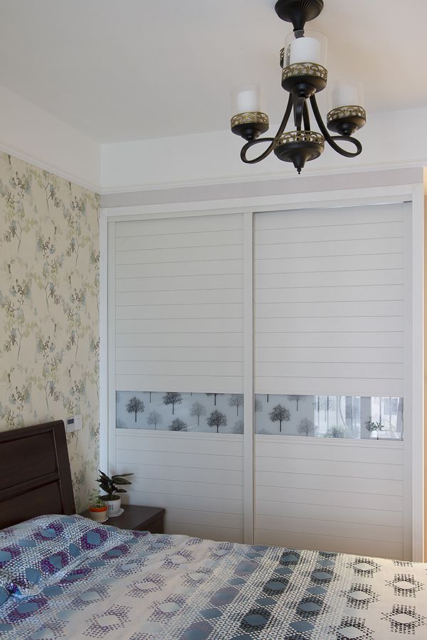 禹州翡翠湖郡119.45平田園混搭風(fēng)格婚房裝修設(shè)計案例