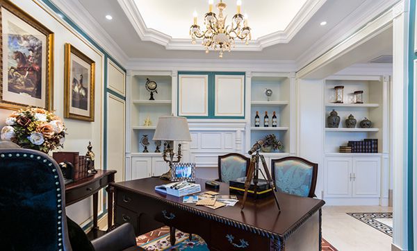 浪漫的法式風(fēng)格裝修設(shè)計案例-合肥卓創(chuàng)裝飾公司