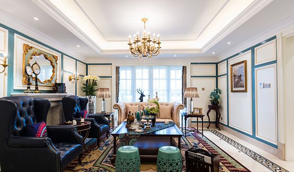 浪漫的法式風(fēng)格裝修設(shè)計案例-合肥卓創(chuàng)裝飾公司